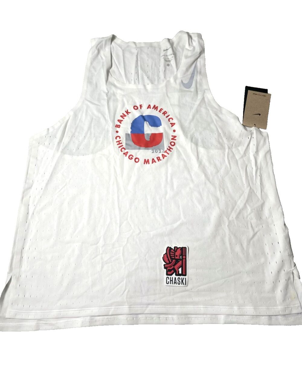 Nike Dri-FIT ADV 2023 BOA Chicago Marathon AeroSwift Singlet Men XL FD2692
